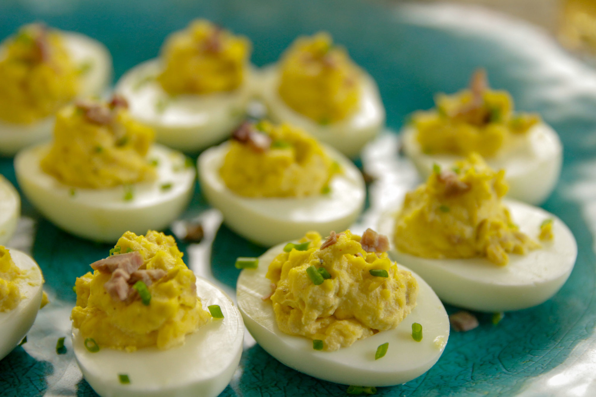 Barbecue Deviled Eggs Recipe Blue Plate Mayonnaise