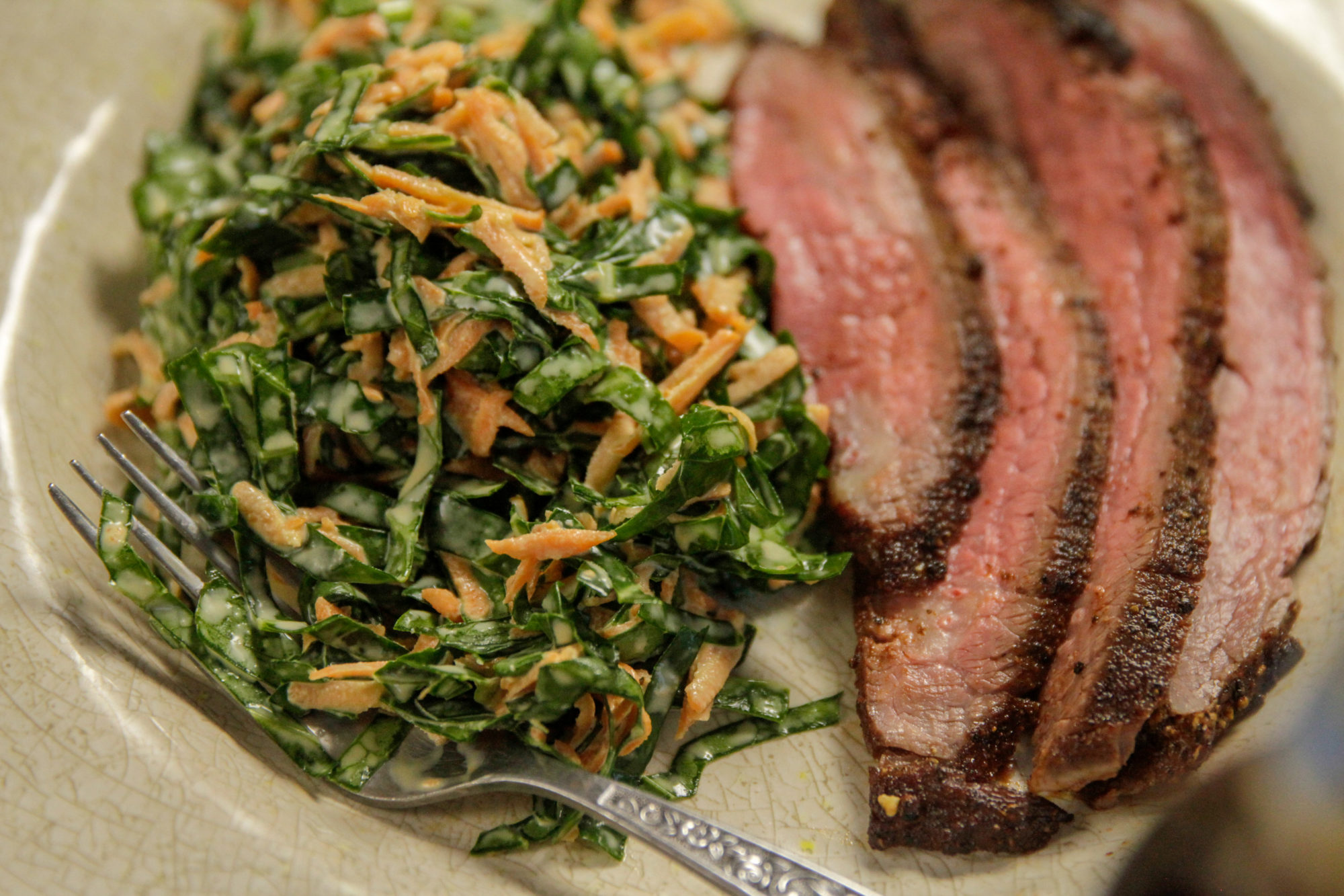 Tangy Green Coleslaw