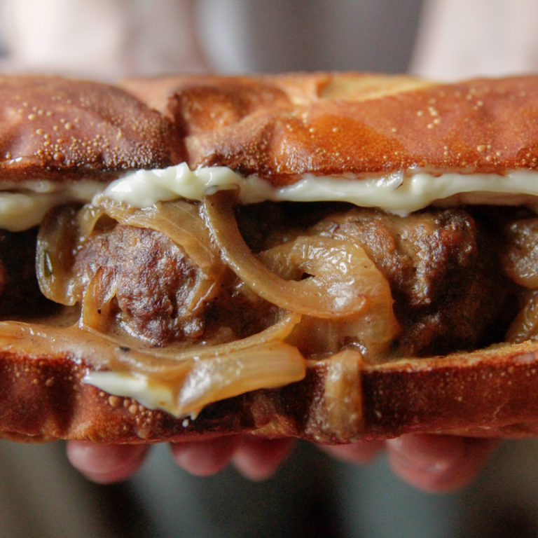 New Orleans Style Roast Beef Debris Poboy Recipe Blue Plate Mayonnaise