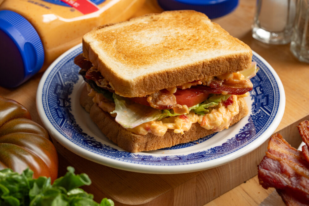 Blets Menu Party Menu – BLT Bar with Bacon, Veggies, Fancy Fixin's, Blue Plate ...