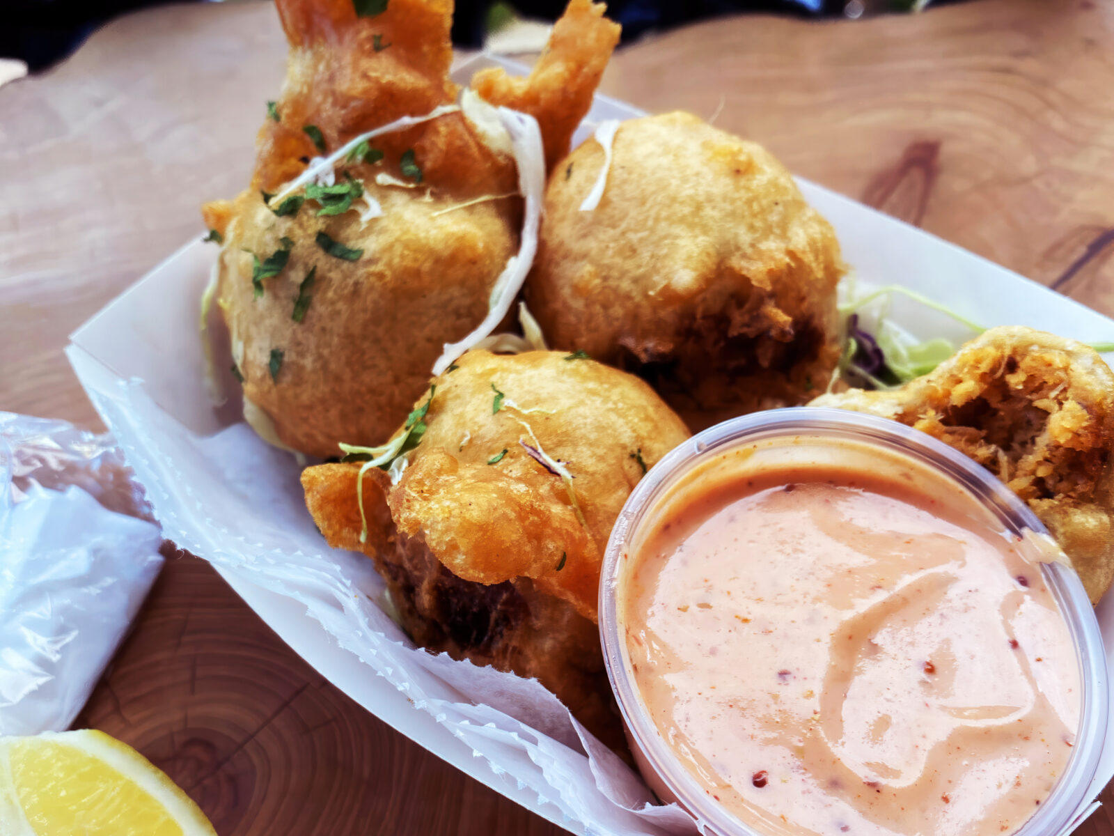 Crabmeat Beignets