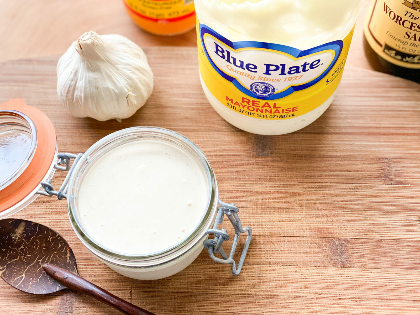AlabamaStyle White BBQ Sauce Recipe Blue Plate Mayonnaise