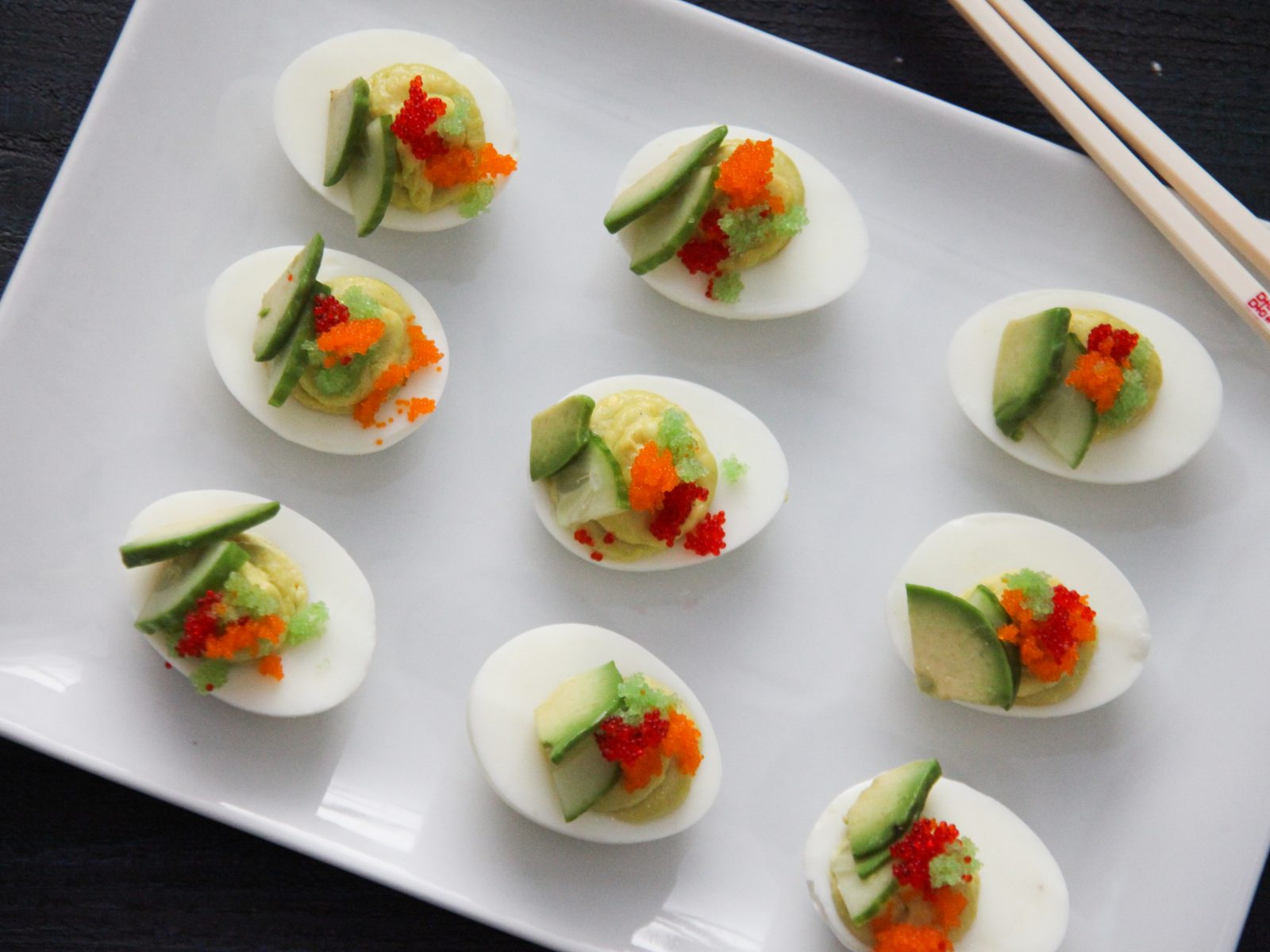 California Deviled Eggs