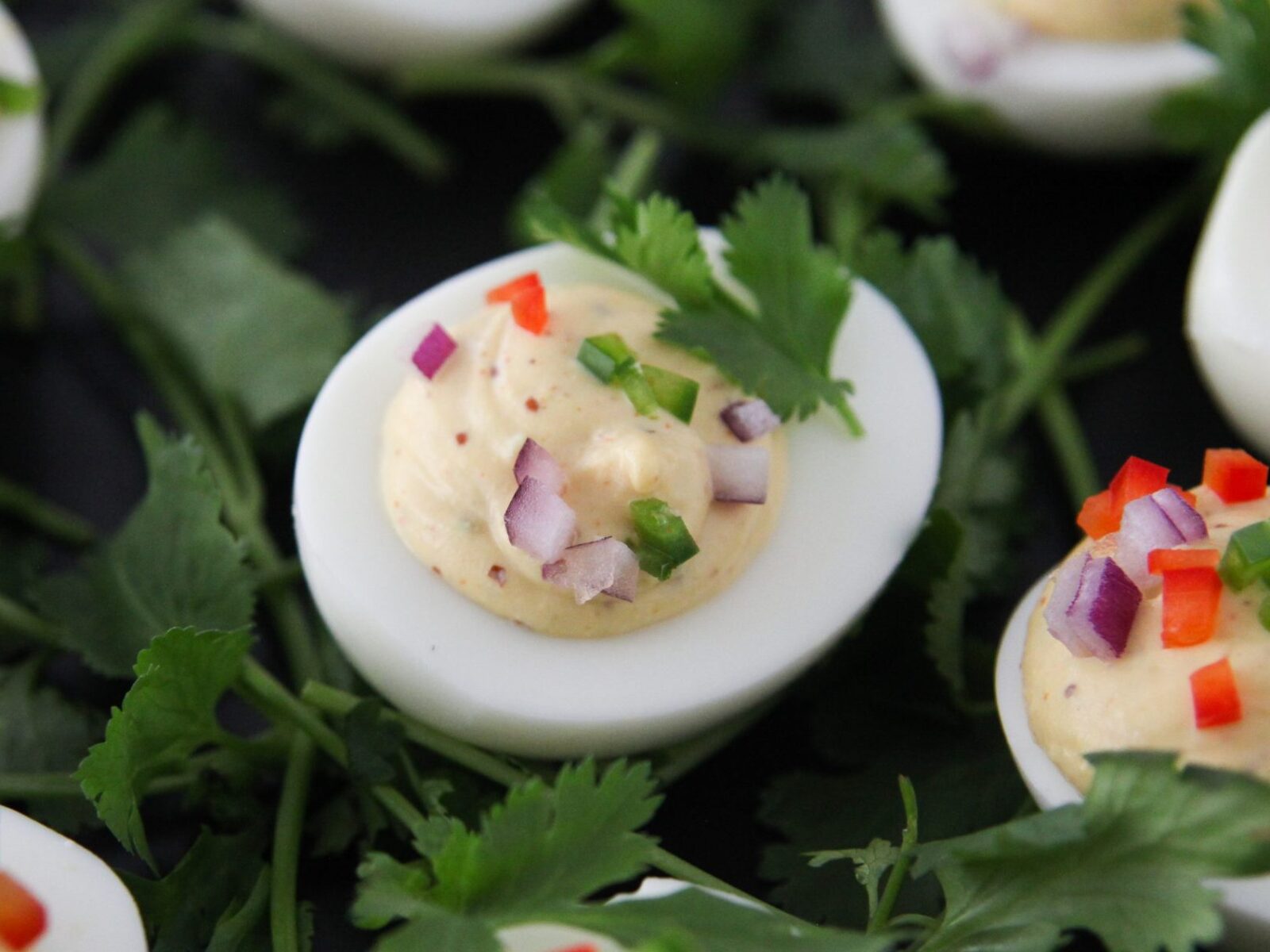Southwestern Deviled Eggs