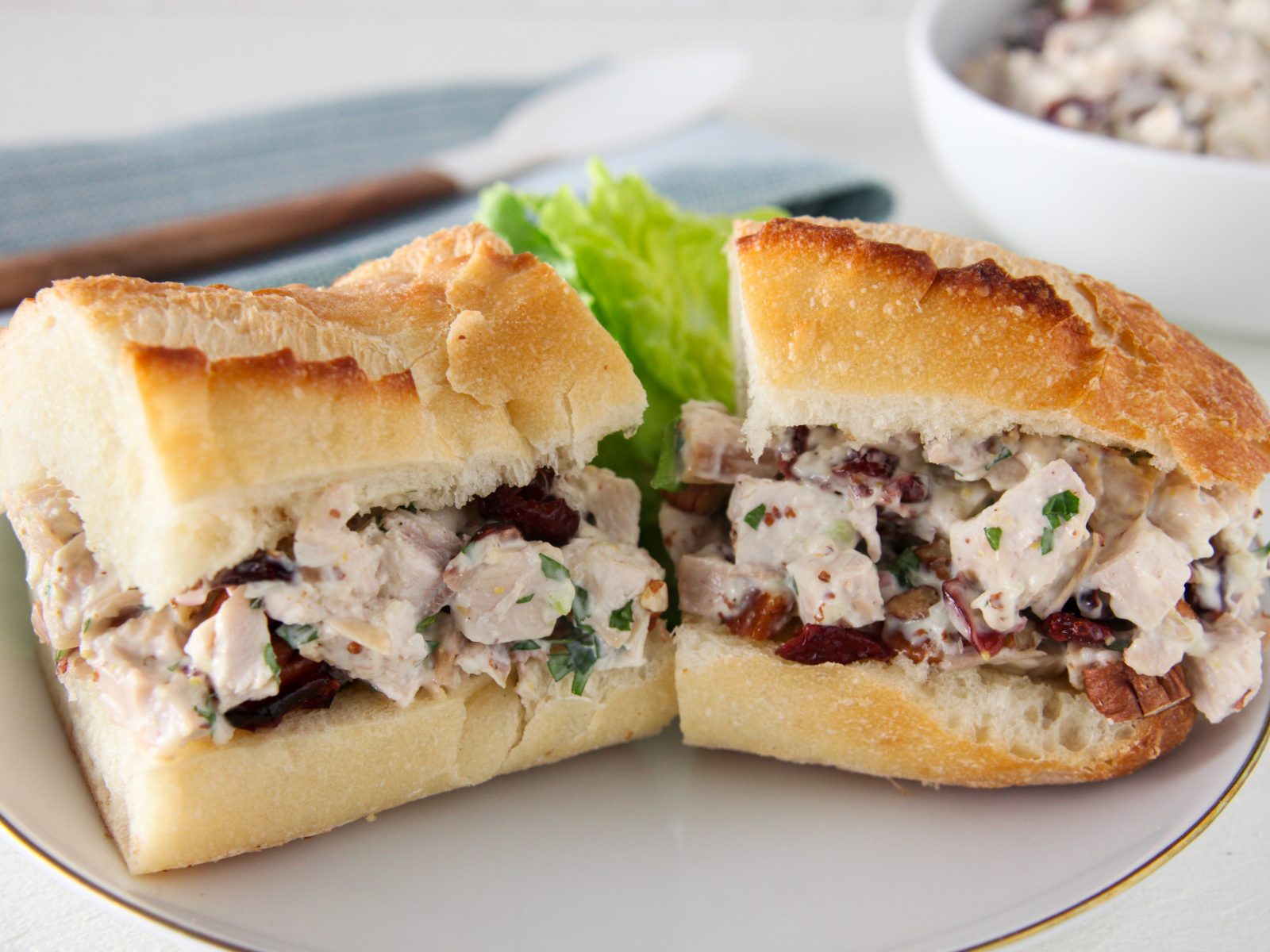 Cranberry Pecan Chicken Salad