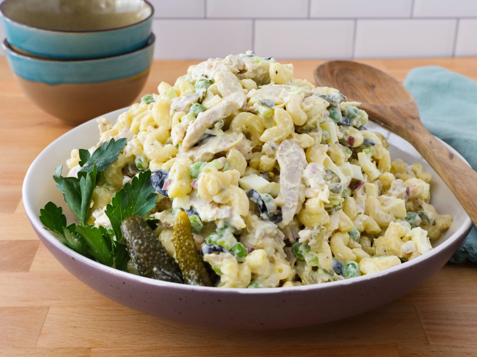 Auntie Viv’s Chicken Pasta Salad