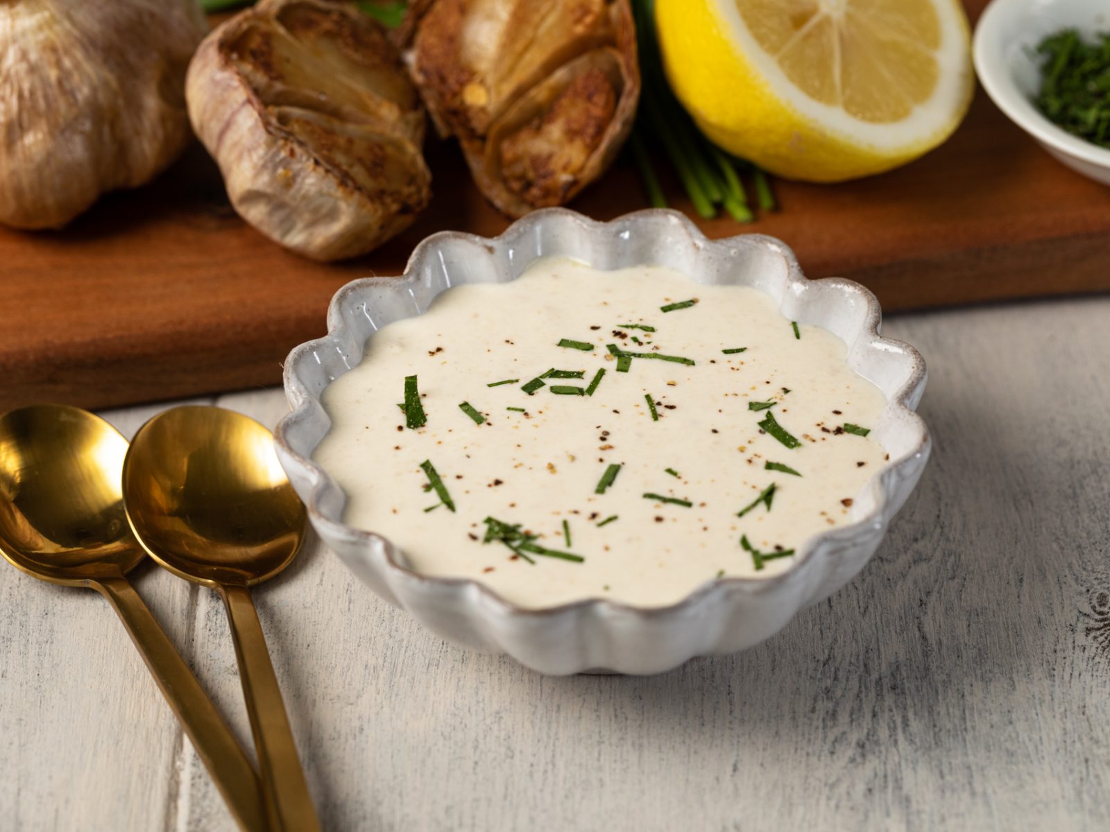 Roasted Garlic Horseradish Mayo