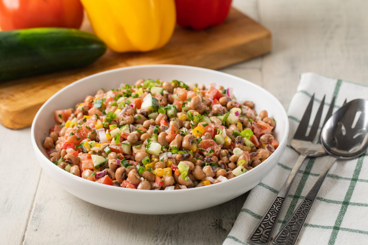 Creamy Black-eyed Pea Salad Recipe - Blue Plate Mayonnaise