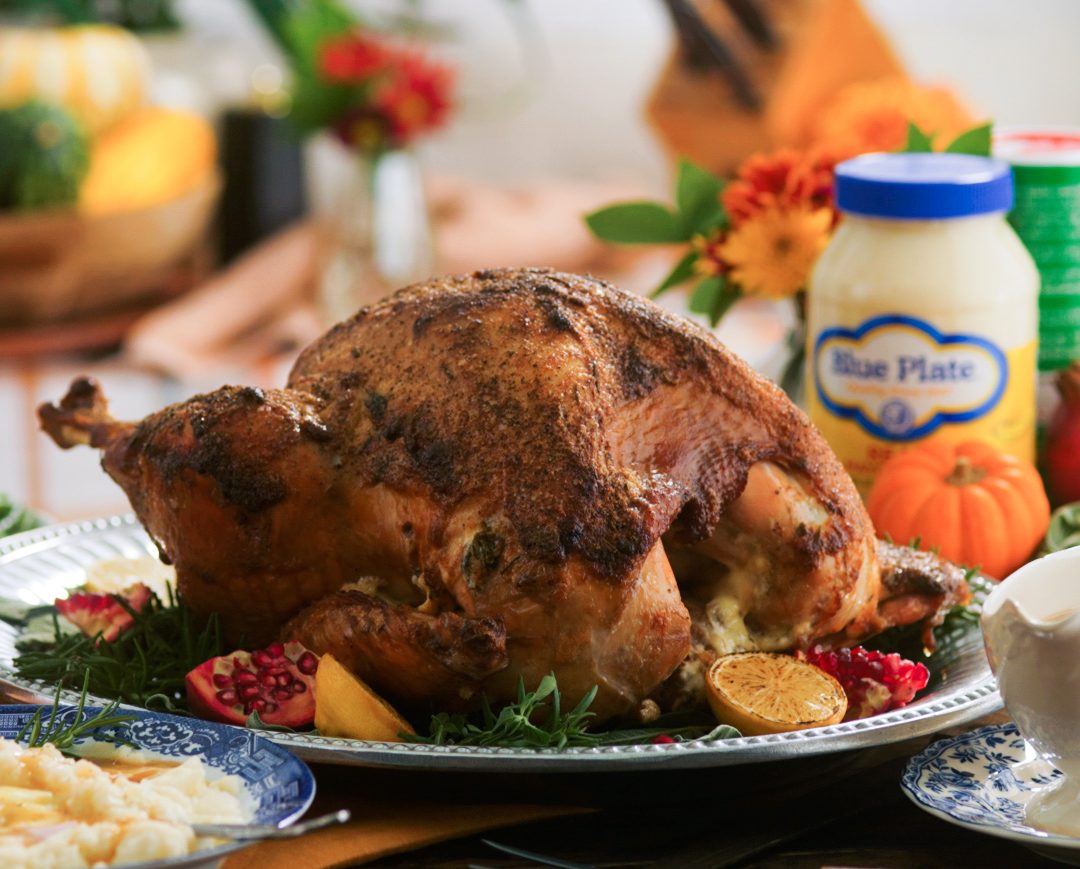 &#8220;Blue Bird&#8221; Herb Mayo Roasted Turkey-image