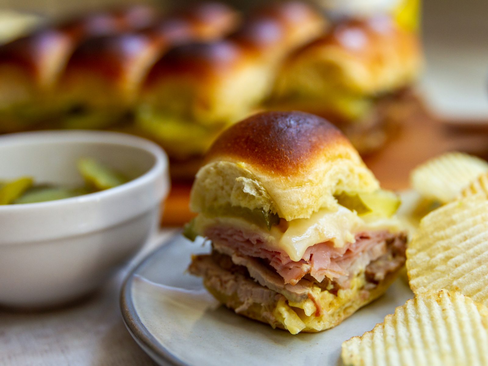 Baked Cubano Sliders