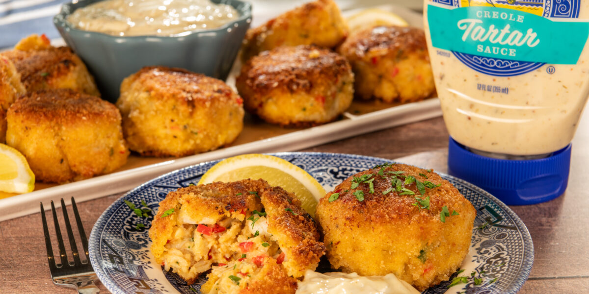 Creole Crab Cakes Recipe - Blue Plate Mayonnaise
