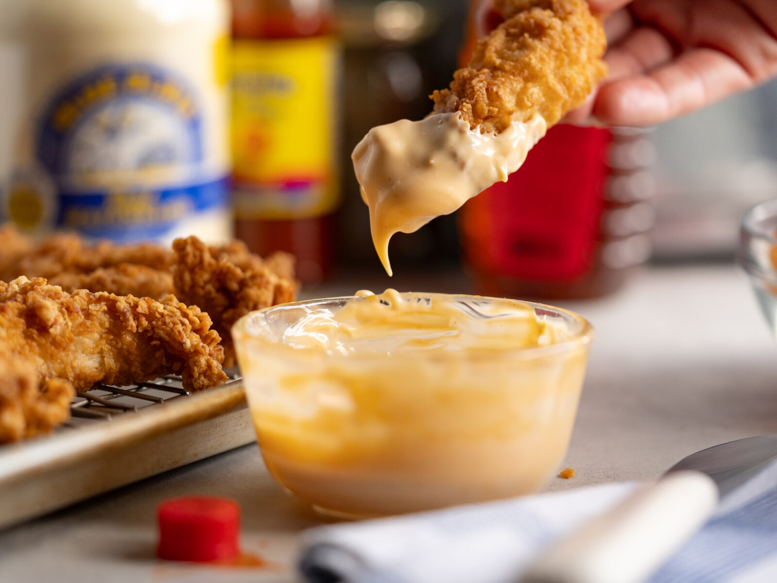 Louisiana-style Hot Honey Mayo