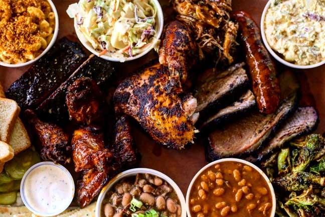 Blue Oak BBQ Platter, New Orleans