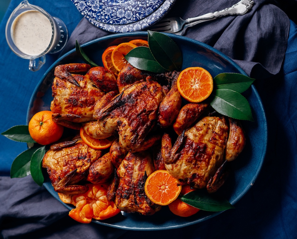 satsuma roasted game hens
